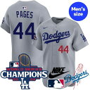 【送料無料】 MLB公式 メジャーリーグオフィシャル NIKE ナイキ 正規品 メンズ ユニフォーム ジャージ ユニホーム ロサンゼルス・ドジャース アンディ・...