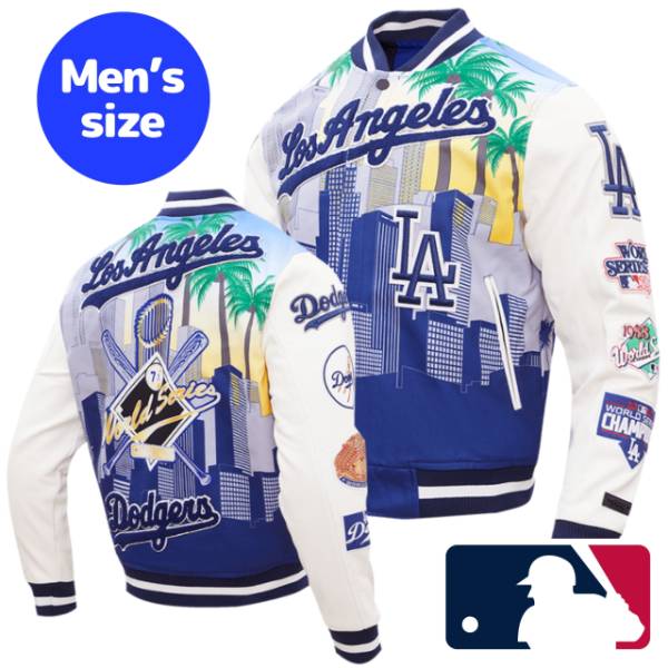 y+N[|z MLBItBV Y AE^[ o[VeBWPbg X^W T[XEhW[X Jĕ R{RL LOS ANGELES DODGERS REMIX VARSITY JACKET