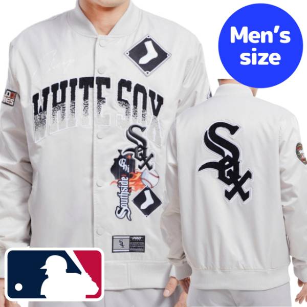 y+N[|z MLBItBV Y AE^[WPbg TeWPbg X^W VJSEzCg\bNX CHICAGO WHITE SOX HOMETOWN SATIN JACKET