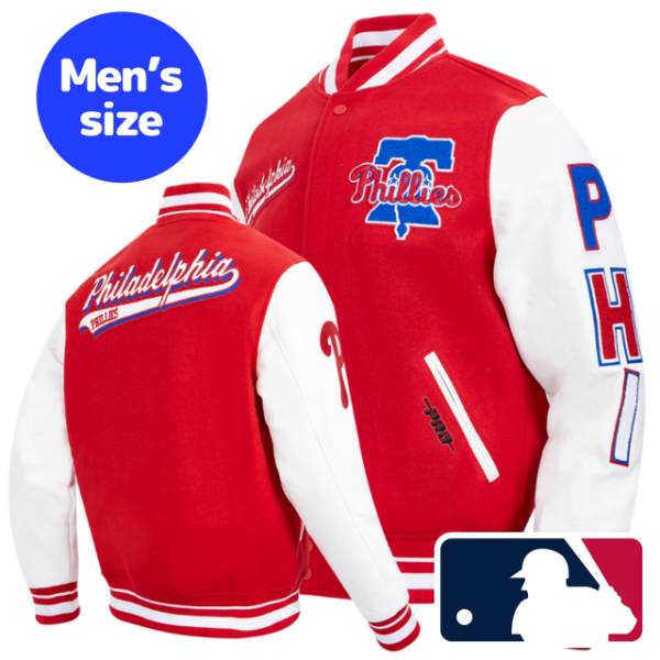 【送料無料】 Pro Standard プロスタンダード MLBオフィシャル メンズ アウター バーシティジャケット スタジャン フィラデルフィア・フィリーズ PHILADELPHIA PHILLIES SCRIPT TAIL VARSITY