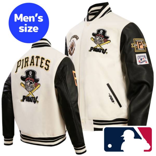 y+N[|z MLBItBV Y AE^[ o[VeBWPbg X^W sbco[OEpC[c PITTSBURGH PIRATES RETRO CLASSIC VARSITY JACKET