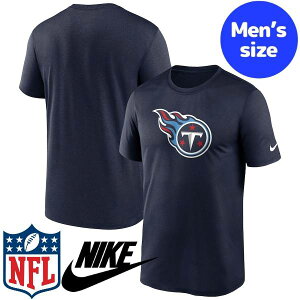 【送料無料】 NIKE ナイキ NFL公式 アメフト メンズ Tシャツ 半袖シャツ トップス テネシー・タイタンズ Tennessee Titans Legend Logo Performance T-Shirt