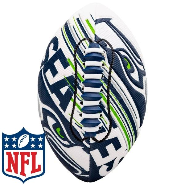 【送料無料】 NFL公式 アメフト アメリカンフットボール 21.59cm シアトル・シーホークス Seattle Seahawks Air Tech Football