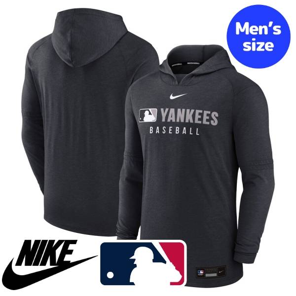 【送料無料】 Nike ナイキ MLB公式 メジャーリーグオフィシャル メンズ パーカー プルオーバー フーディ 長袖トップス ジャッジ ニューヨーク・ヤンキース New York Yankees Nike Authentic Collection Tri-Blend Performance Pullover Hoodie