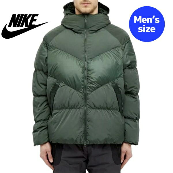 【送料無料+割引クーポン】 メンズ ナイキ ダウンジャケット Nike Sportswear Hooded Down Fill Jacket（Galactic Jade）