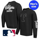 【送料無料】 MLBオフィシャル メジャーリーグ公式 メンズ トレーナー 長袖トップス テキサス・レンジャーズ Texas Rangers Paint The ...
