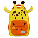 【送料無料】【ベビー・キッズサイズ】 子供用ミニサイズリュックサック 男の子用バックパック 女の子用バッグ 3D立体キリンさん Kids' Side-Kick ...