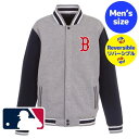 【送料無料】【リバーシブル】 MLB公式 メジャーリーグオフィシャル メンズ アウター スタジャン バーシティジャケット 吉田正尚 ボストン・レッドソックス Boston Red Sox Two-Tone Reversible Jacket