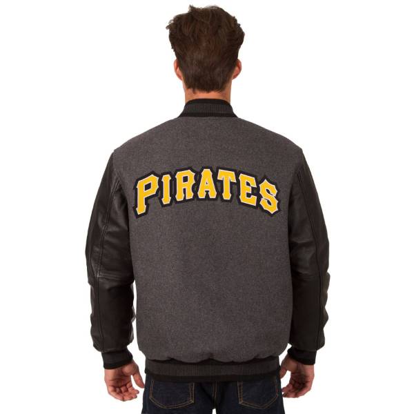 【送料無料】【リバーシブル★袖本革】 MLB公式 メジャーリーグオフィシャル メンズ アウター スタジャン バーシティジャケット ピッツバーグ・パイレーツ Pirates Wool & Leather Reversible Jacket