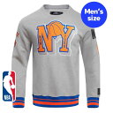 【送料無料】 Pro Standard プロスタンダード NBA公式 メンズ トレーナー 長袖トップス ニューヨーク・ニックス NEW YORK KNICKS ...