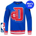 【送料無料】 Pro Standard プロスタンダード NBA公式 メンズ トレーナー 長袖トップス デトロイト・ピストンズ DETROIT PISTONS ...