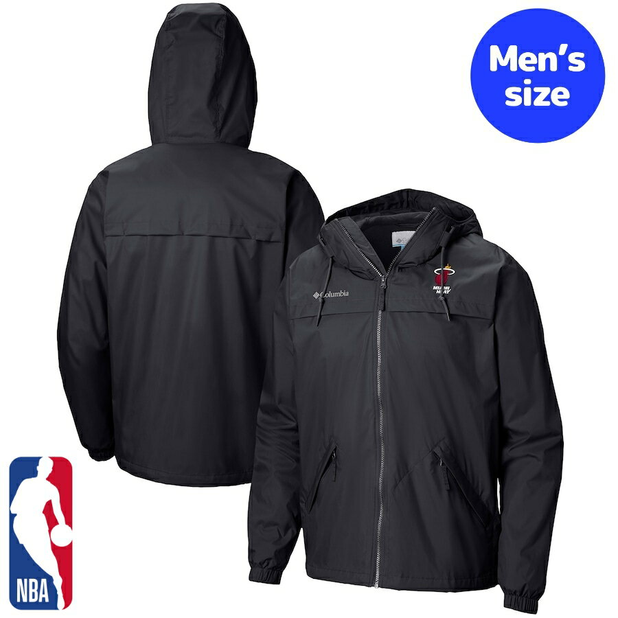 y+N[|z NBAItBV Columbia RrA Y EBhu[J[ AE^[WPbg }CA~Eq[g Miami Heat Windbreaker Jacket