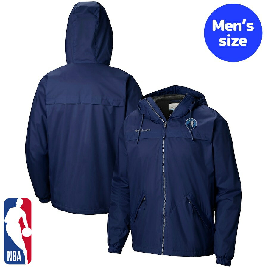 y+N[|z NBAItBV Columbia RrA Y EBhu[J[ AE^[WPbg ~l\^EeBo[EuY Minnesota Timberwolves Windbreaker