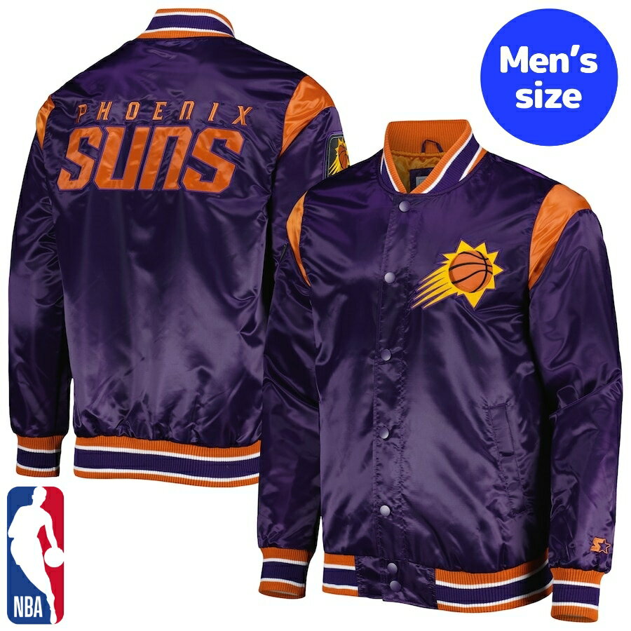 y+N[|z NBAItBV Y o[VeBWPbg X^W AE^[WPbg tFjbNXETY Phoenix Suns Versity Jacket