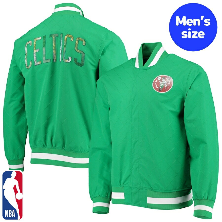y+N[|z NBAItBV Y o[VeBWPbg X^W AE^[WPbg {XgEZeBbNX Boston Celtics NBA 75th Anniversary Jacket