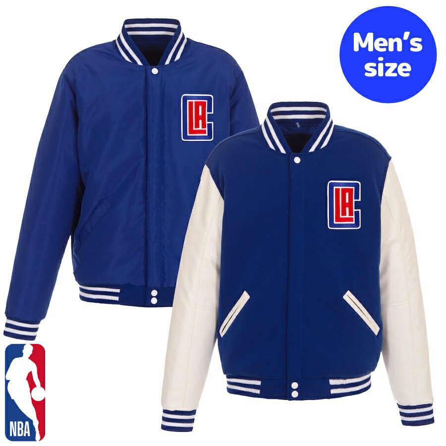 y+N[|z NBAItBV Y o[VeBWPbg X^W o[VuAE^[WPbg T[XENbp[Y Los Angeles Clippers Versity Jacket