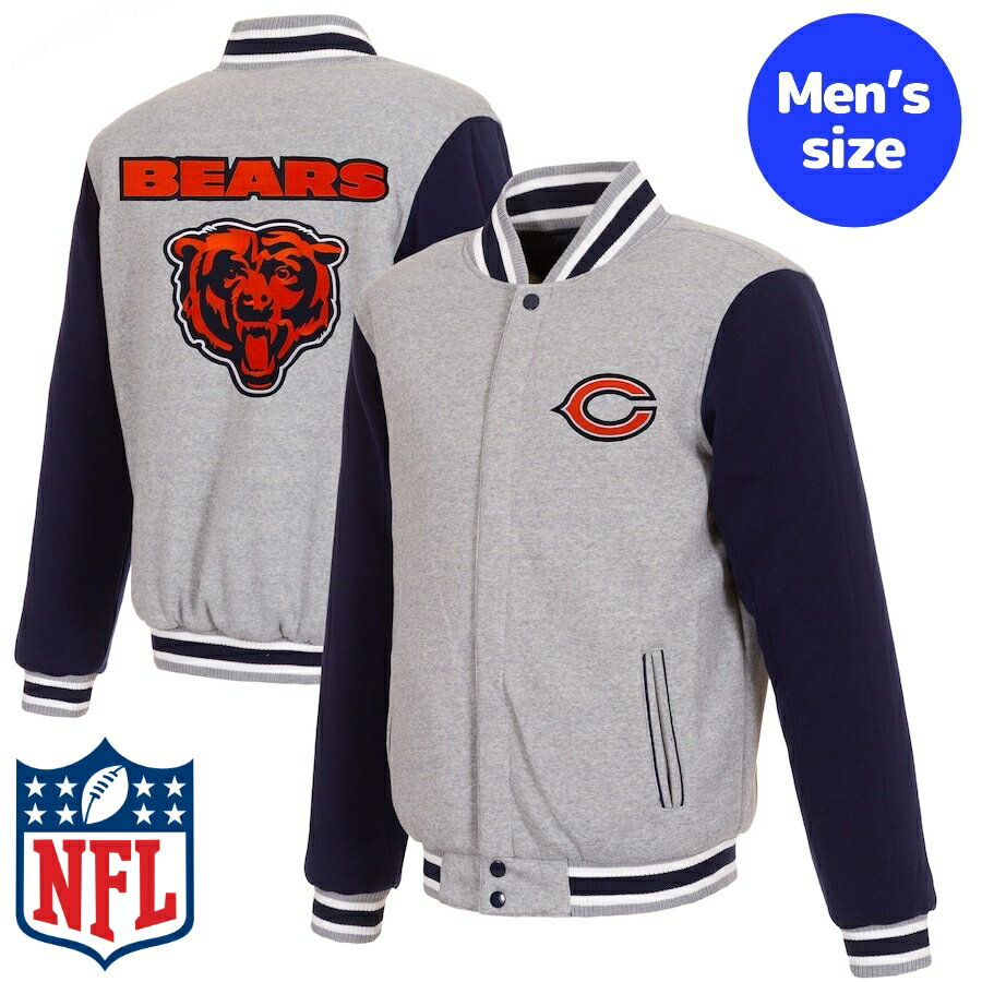 y+N[|z NFLItBV Y o[VeBWPbg X^W o[VuAE^[WPbg VJSExA[Y Chicago Bears Versity Jacket