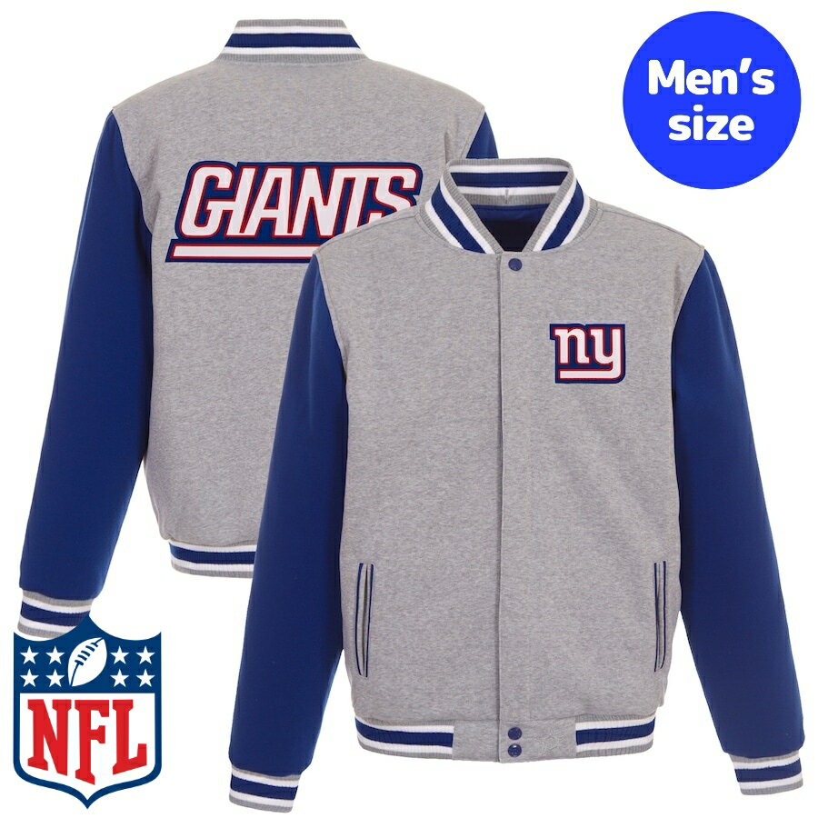 y+N[|z NFLItBV Y o[VeBWPbg X^W o[VuAE^[WPbg j[[NEWCAc New York Giants Versity Jacket