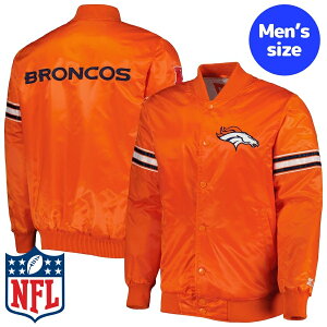 【送料無料】 NFLオフィシャル メンズ バーシティジャケット スタジャン アウタージャケット デンバー・ブロンコス Denver Broncos Versity Jacket