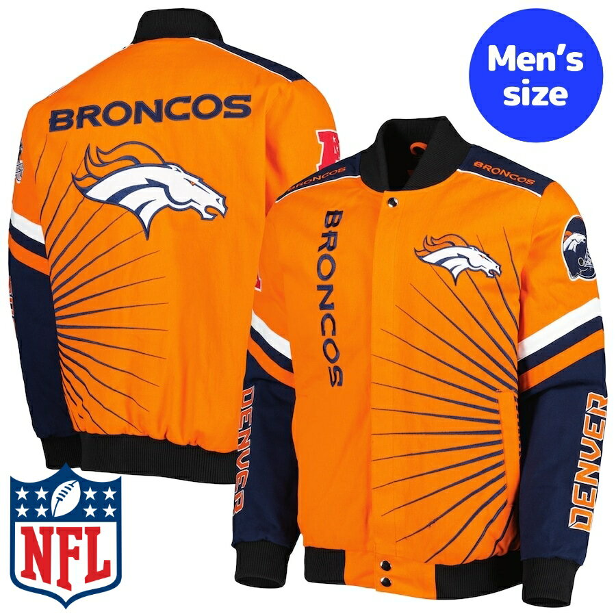 y+N[|z NFLItBV Y o[VeBWPbg X^W AE^[WPbg fo[EuRX Denver Broncos Versity Jacket