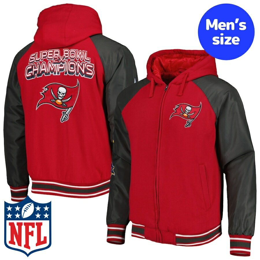 y+N[|z NFLItBV Y o[VeBWPbg X^W AE^[WPbg ^pxCEobJjA[Y Tampa Bay Buccaneers Versity Jacket