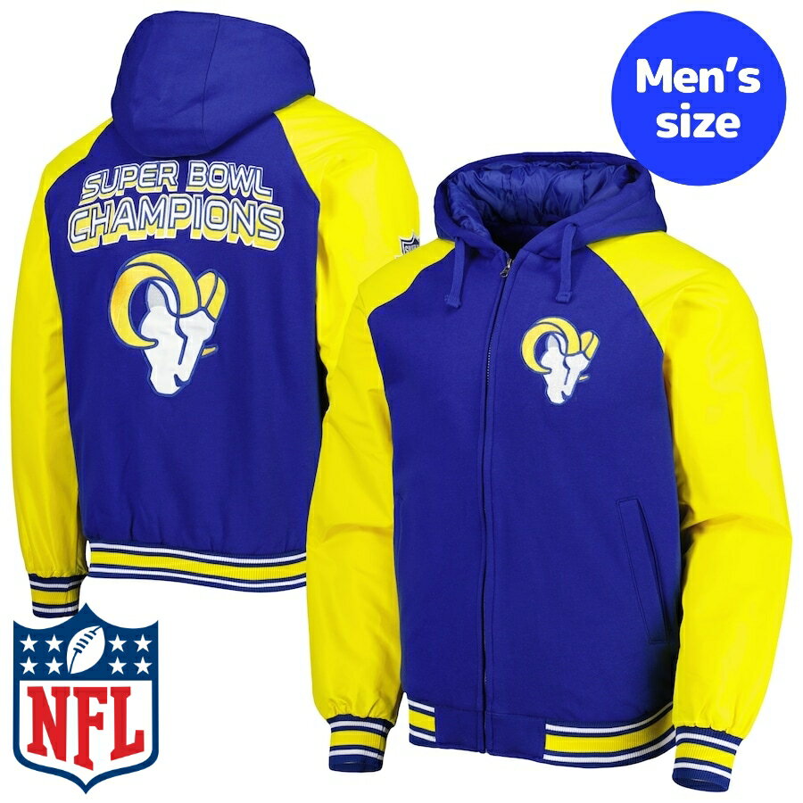 y+N[|z NFLItBV Y o[VeBWPbg X^W AE^[WPbg T[XEY Los Angeles Rams Versity Jacket