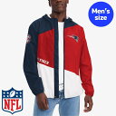 【送料無料】 NFLオフィシャル メンズ ウィンドブレーカー アウタージャケット ニューイングランド・ペイトリオッツ New England Patriots ...