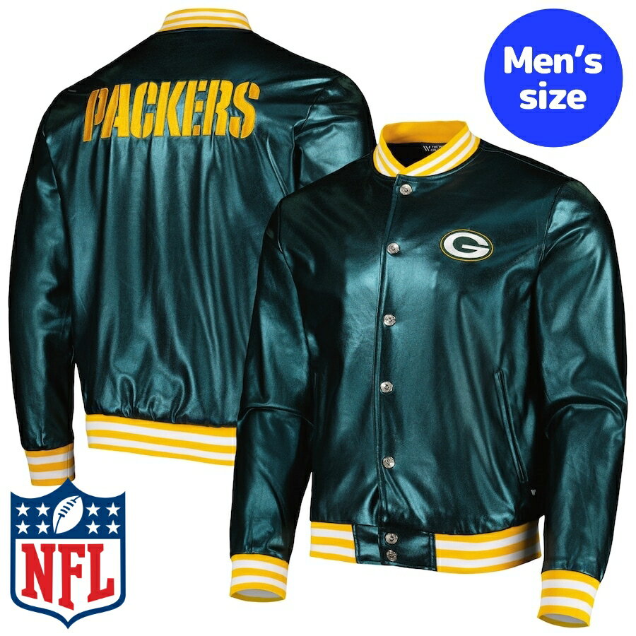 ̵+ݥ NFLե  MA-1 ܥС㥱å 㥱å ꡼٥ѥå Green Bay Packers Bomber Jacket