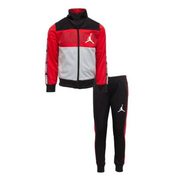 【送料無料+5%クーポン5/6 9:59迄】 nike ナイキ ジョーダン 男の子用Jordan BOX OUT TRICOT 上下2点セット(Black) 子供用スウェットパンツ ジャージ セットアップ 出産祝い 誕生日プレゼント