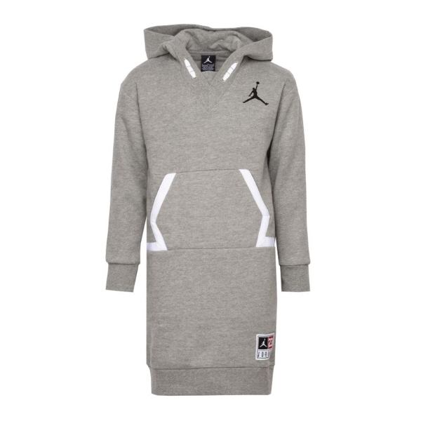 全品送料無料 Ss期間p5倍 大人もok Nike ナイキ ジョーダン 女の子用jordan She Got Game フリースフード付きドレス Carbon Heather 子供用 スカート ワンピース 出産祝い 誕生日プレゼント 新しい到着 Guayaquilcityfc Com