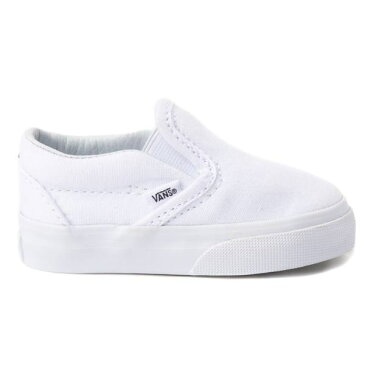 【送料無料+割引クーポン配布中】 Vans ヴァンズ バンズ 【ベビー・キッ（10.5-16.0cm）】 Vans Slip On Skate Shoe（White） スニーカー 子供靴 出産祝い ユニセックス