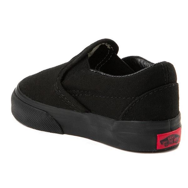 【送料無料+割引クーポン配布中】 Vans ヴァンズ バンズ 【ベビー・キッ（10.5-16.0cm）】 Vans Slip On Skate Shoe（Black Monochrome） スニーカー 子供靴 出産祝い