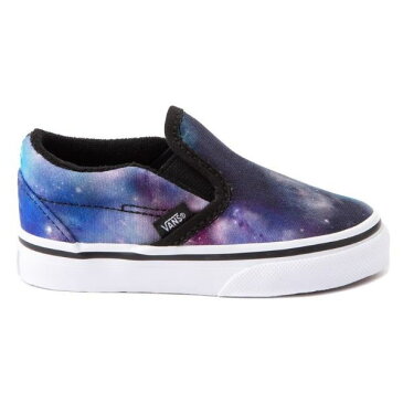 【送料無料+割引クーポン配布中】 Vans ヴァンズ バンズ 【ベビー・キッ（10.5-16.0cm）】 Vans Slip On Galaxy Skate Shoe（Multicolor） スニーカー 子供靴 出産祝い