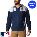 【送料無料】 MLBオフィシャル Columbia コロンビア メンズ ウィンドブレーカー アウタージャケット ボストン・レッドソックス Boston Red ...