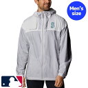【送料無料】 MLBオフィシャル Columbia コロンビア メンズ ウィンドブレーカー アウタージャケット シアトル・マリナーズ Seattle Marin...