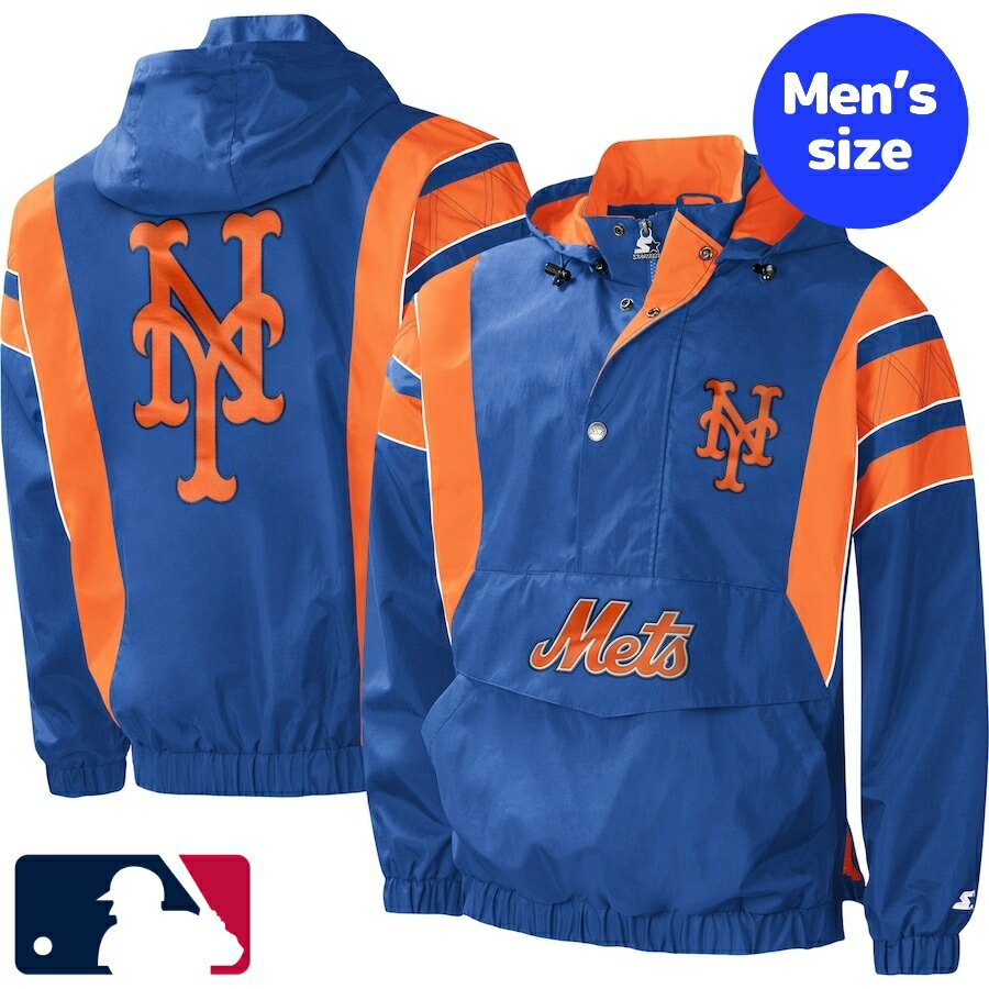 ̵+ݥ MLBե  ɥ֥졼 㥱å ˥塼衼å New York Mets Windbreaker Jacket