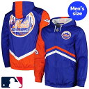 【送料無料】 MLBオフィシャル メンズ ウィンドブレーカー アウタージャケット ニューヨーク・メッツ New York Mets Windbreaker Ja...