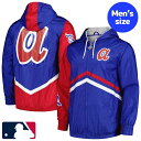 【送料無料】 MLBオフィシャル メンズ ウィンドブレーカー アウタージャケット アトランタ・ブレーブス Atlanta Braves Windbreaker ...