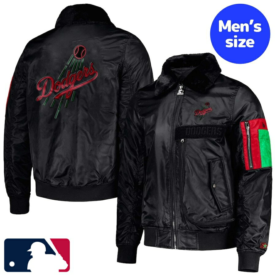 y+N[|z MLBItBV Y MA-1 {o[WPbg AE^[WPbg T[XEhW[X Los Angeles Dodgers Black History Month Satin Jacket Jĕ Shohei Ohtani