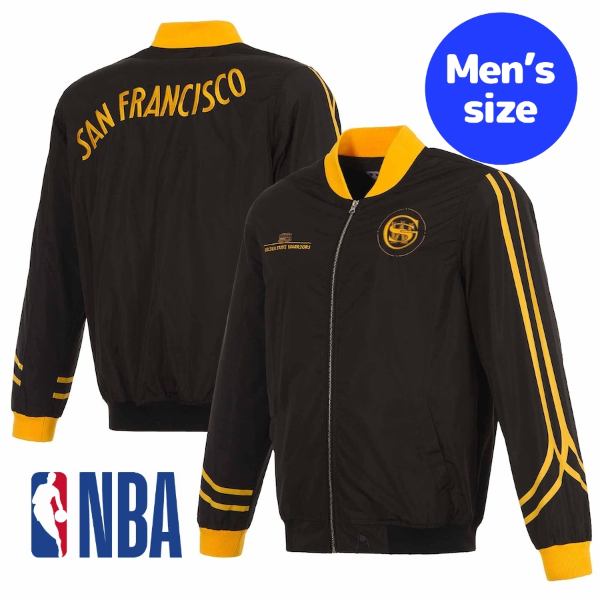 y+N[|z NBA Y WPbg MA-1 {o[ S[fXeCgEEHA[Y Golden State Warriors City Edition Bomber Jacket