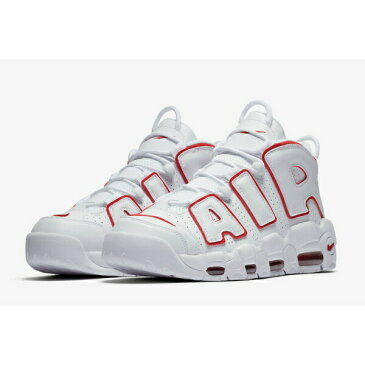 【送料無料+クーポン対象】nike ナイキ 【メンズサイズ（24.0-32.0cm）】 NIKE AIR MORE UPTEMPO（White/Varsity Red/White） モアテン アップテンポ スニーカー 靴 ストリート 【楽ギフ_包装選択】