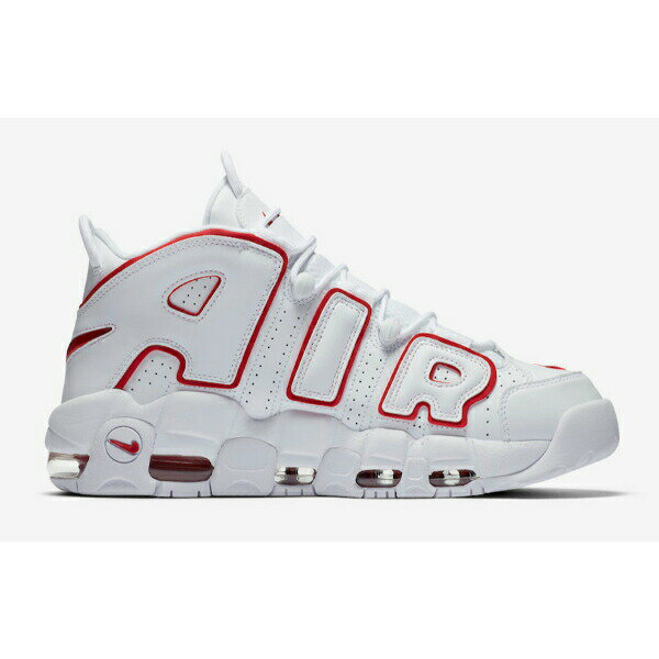 【送料無料◎クーポン対象】nike ナイキ 【メンズサイズ（24.0-32.0cm）】 NIKE AIR MORE UPTEMPO（White/Varsity Red/White） モアテン アップテンポ スニーカー 靴 ストリート 【楽ギフ_包装選択】