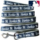 【送料無料】 MLBオフィシャル 犬用リード リーシュ ストラップ ニューヨーク・ヤンキース New York Yankees メジャーリーグ ペット用品 犬散...