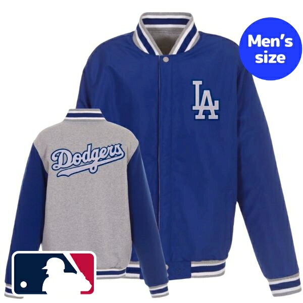 y+N[|z MLBItBV Y o[VeBWPbg X^W T[XEhW[X Jĕ R{RL Los Angeles Dodgers Reversible JacketiGray/Royalj