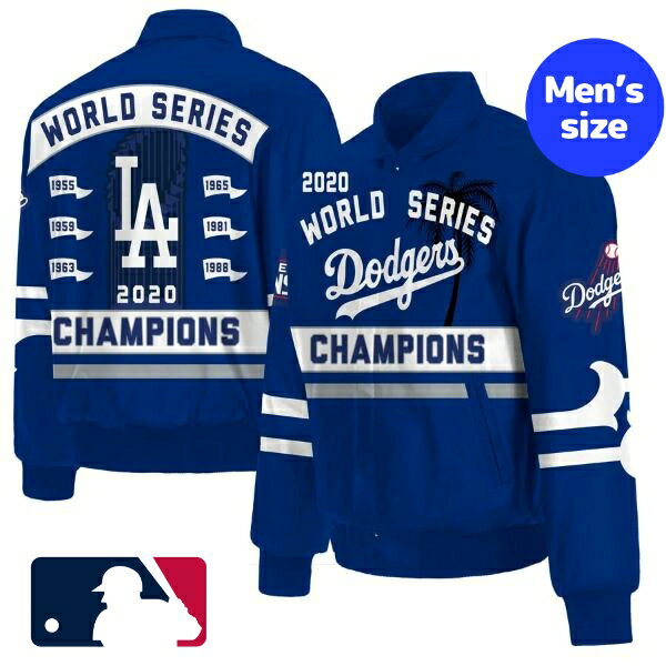 y+N[|z MLBItBV Y U[WPbg vW T[XEhW[X Jĕ Los Angeles Dodgers World Series Champions Leather Jacket