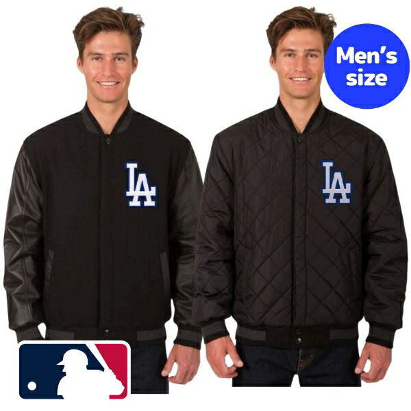 y+N[|z MLBItBV Y o[VeBWPbg X^W T[XEhW[X Jĕ Los Angeles Dodgers Reversible JacketiBlackj