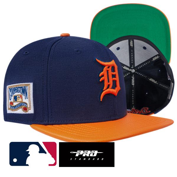 【送料無料】 MLB公式 正規品 メンズ キャップ 帽子 ハット ベースボールキャップ アジャスタブル レディース ユニセックス プロスタンダード Pro Standard デトロイト・タイガース DETROIT TIGERS RETRO CLASSIC UNISEXS 6 PANEL STRAPBACK HAT