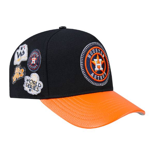 【送料無料】 MLB公式 正規品 メンズ キャップ 帽子 ハット ベースボールキャップ アジャスタブル レディース ユニセックス プロスタンダード Pro Standard ヒューストン・アストロズ HOUSTON ASTROS DIY PICK STITCH PINCH FRONT STRAPBACK HAT