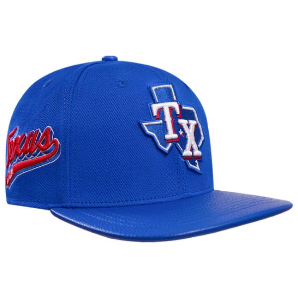【送料無料】 MLB公式 正規品 メンズ キャップ 帽子 ハット ベースボールキャップ アジャスタブル レディース ユニセックス プロスタンダード Pro Standard テキサス・レンジャーズ TEXAS RANGERS SCRIPT TAIL WOOL STRAPBACK HAT