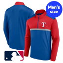 【送料無料】【メンズ】 MLB公式 メジャーリーグ トラックジャージ 長袖トップス 運動着 ウォームアップジャケット テキサス・レンジャーズ Texas Ran...